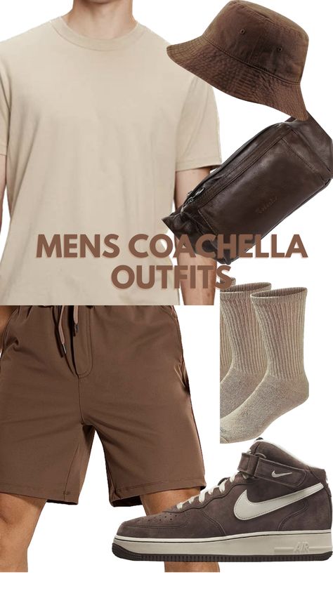 Coachella Men Outfit, Coachella Ootd, Coachella Outfit Ideas, Coachella Outfit Men, Outfit Ideas 2022, Coachella 2023, Festival Outfits Men, Festival Attire, Outfit 2023