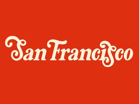 San Francisco Tattoo, Logos Retro, San Francisco Design, Typography Hand Drawn, Craft Logo, Hand Drawn Type, Hand Lettering Inspiration, Type Inspiration, Typography Love