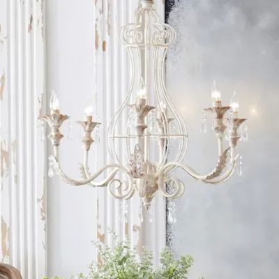 WHITE WINTER'S FROST | Shop Sales Events Antique Farmhouse Rustic Crystal Chandelier Dining Room, Antique Lights Hanging, Vintage Chandelier Dining Room, French Country Lighting, French Country Chandelier, Country Chandelier, Barn Wall Art, Country Family, Cottage Lighting