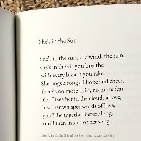 She Has A Beautiful Soul Quotes, She Poems, Poems About The Sun, She Poetry, Sun Poetry, Poem Inspo, Sun Poem, Pretty Poems, Christy Ann Martine