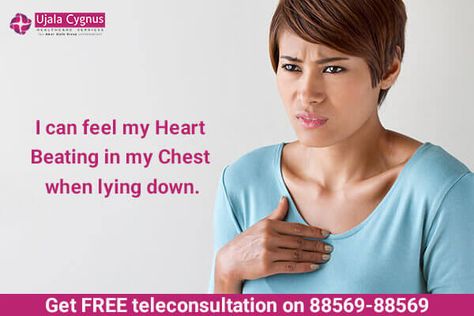 I can feel my heart beating in my chest when lying down - Ujala Cygnus Heart Beats Fast, Fast Heartbeat, Feeling Dizzy, Pulmonology, Heart Palpitations, Atrial Fibrillation, Heart Beating Fast, Reconstructive Surgery, Vagus Nerve