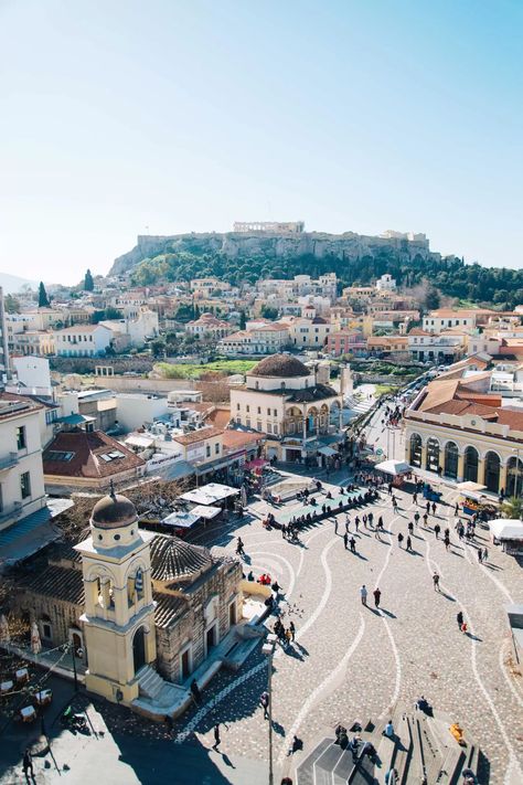 2. Monastiraki Cycladic Architecture, Greek Islands To Visit, Athens Travel, Best Greek Islands, Where Are We Going, Mediterranean Travel, Greek Summer, The Acropolis, Thailand Hotel