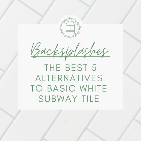 The Best 5 Alternatives to White Subway Tile – Inspired Haven Design Diagonal Subway Tile Backsplash, White Subway Bathroom Tile, Alternatives To Subway Tile, Alternatives To Subway Tile Backsplash, Alternative To Subway Tile Backsplash, White Subway Tile Kitchen Backsplash Herringbone, 3x12 White Subway Tile Backsplash, Backsplash Subway Tile Patterns, White Subway Tile Patterns