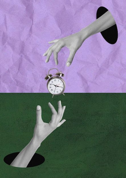 Clock Collage, Photo Collage Art, Collage Ideas, Clock Art, Old Phone, Collage Design, Stationery Templates, Business Card Maker, Flyer Maker