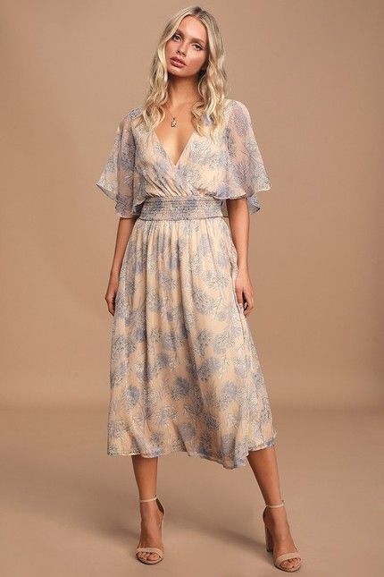 The Ultimate Guide to Dresses from Lulus Ruffled Midi Dress, Fall Wedding Guest Dress, Lulus Dresses, Midi Ruffle Dress, Floral Print Midi Dress, Dreamy Dress, Pleated Midi Dress, Lulu Dresses, Date Outfits