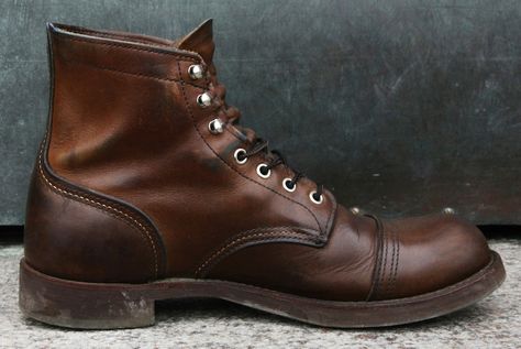 Fade of the Day – Red Wing 8111 Iron Ranger (3 Years) Red Wing Iron Ranger Outfit, Iron Ranger Boots Outfit, Redwing Iron Ranger Outfits, Red Wing Boots Iron Ranger, Red Wing 8111, Red Wing Boots Men, Iron Rangers, Red Wings Boots, Iron Ranger Boots