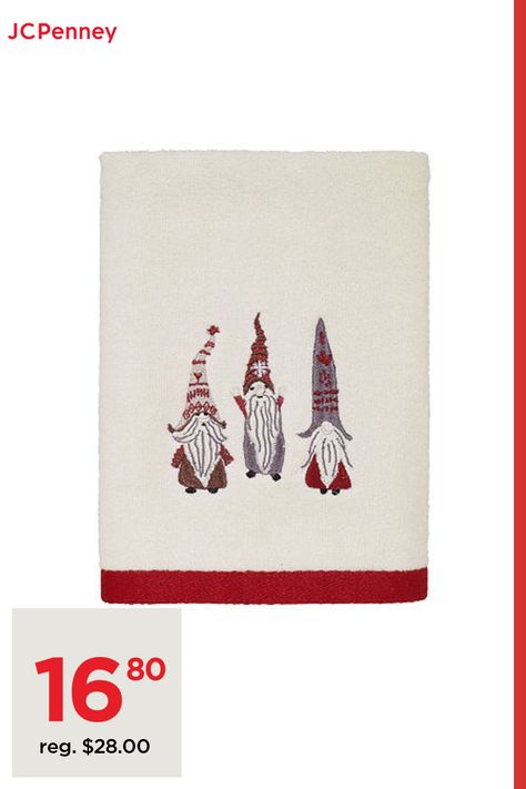 Included: 1 16x28 Inch Hand Towel(s)Fabric Content: 100% CottonCare: Machine Wash, Tumble DryDecor Styles: TraditionalFabric Weight: Midweight (450-599 Gsm)Country of Origin: Imported White Hand Towels, Linen Hand Towels, Bathroom Trash Can, Christmas Towels, Fingertip Towels, Cotton Hand Towels, Christmas Gnomes, Linen Storage, Cotton Bath Towels