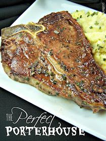 Olla-Podrida: The Perfect Porterhouse Porterhouse Steak Recipe, Good Steak Recipes, Steakhouse Recipes, Steak Dinner Recipes, Porterhouse Steak, Cooking The Perfect Steak, Grilled Steak Recipes, Soul Food Dinner, Fire Cooking