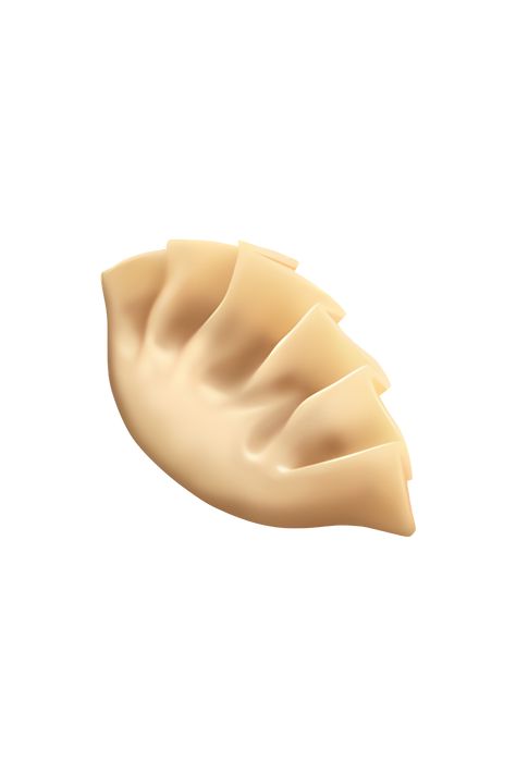 The emoji 🥟 Dumpling depicts a small, round, and plump dumpling with pleats on the top. The dumpling has a light brown color and is slightly shiny, giving the impression that it has been steamed or boiled. The pleats on the top are slightly darker than the rest of the dumpling, giving it a realistic appearance. The emoji is often used to represent Chinese cuisine or to express a craving for dumplings. Food Icon Png, Ios Emoji, Desain Buklet, Whatsapp Wallpaper Cute, Desain Quilling, The Emoji, Minimalist Icons, Food Png, Texture Graphic Design