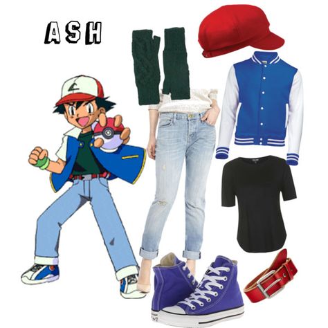 Pokemon Customes Halloween, Ash Ketchum Outfit, Ash Cosplay Pokemon, Ash Ketchum Costume, Ash Ketchum Cosplay, Fun Cosplay, Pokemon Fashion, Pokemon Logo, Pokemon Clothes