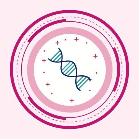 Biology Icon, Dna Vector, Chain Vector, Gradient Circle, Square Png, Lab Humor, Dna Genetics, Mitochondrial Dna, Circle Vector