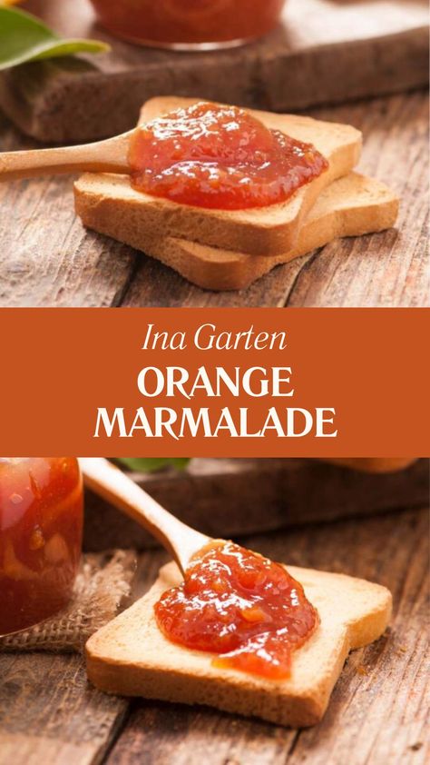 Ina Garten Orange Marmalade Recipe For Orange Marmalade, Sweet Orange Marmalade Recipes, Christmas Marmalade Recipe, Bitter Orange Marmalade, Citrus Marmalade Recipe, Clementine Marmalade Recipe, How To Serve Oranges, Orange Marmalade Recipes, Mandarin Marmalade Recipe