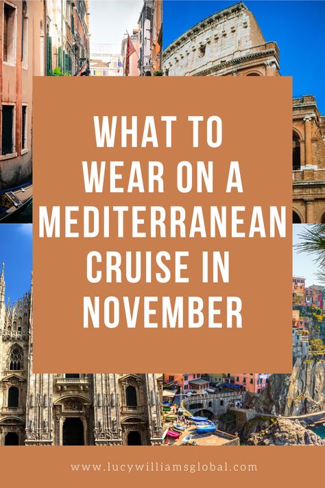 What to Wear on a Mediterranean Cruise in November - Are you going on a winter Mediterranean cruise vacation soon? Here is your perfect solution for packing step by step with the ultimate winter Mediterranean cruise packing list.
Cruise Packing List | Cruise Ships | Cruise Packing Tips | Cruise Tips | Mediterranean in Winter | Cruising in Winter | Cruise Ship Outfits | Cruise Ship Essentials | Cruise Ship Packing List | Cruise Packing Tips | Cruise Packing Hacks | Mediterranean Cruise Cruise Ship Packing List, Mediterranean Cruise Packing List, Cruise Packing Hacks, Ship Outfits, Cruise Ship Outfits, Europe In November, Cruising With Kids, Viking Ocean Cruise, Winter Cruise