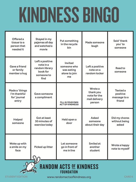 Kindness Bingo (Grades 2-12) – Small Act Big Impact Kindness Bingo, Employee Appreciation Board, Free Printable Bingo Cards, Kindness Cards, About Me Template, Bingo Sheets, Bingo Template, Bingo Cards Printable, Bingo Board