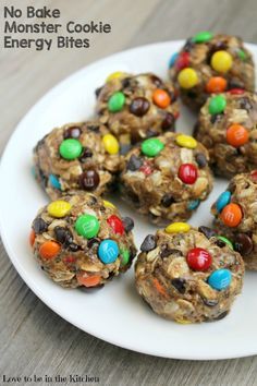 Picnic Food Kids, Movies Snacks, Picknick Snacks, Picnic Snacks, No Bake Energy Bites, Monster Cookie, Energy Ball Recipe, Protein Snack, Fun Lunch