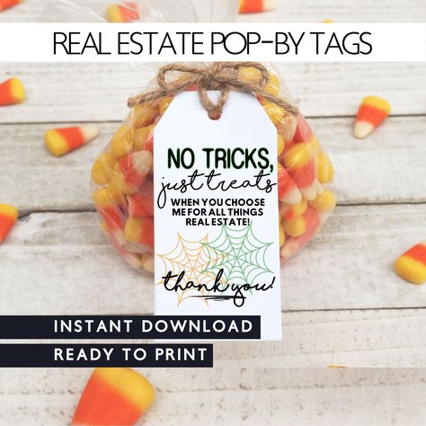 September Pop Bys Real Estate, September Pop By Ideas Real Estate, Realtor Pop By Ideas, Pop By Ideas, Pop Bys Real Estate, Client Holiday Gifts, Marketing Gifts, Corn Pops, Marketing Gift