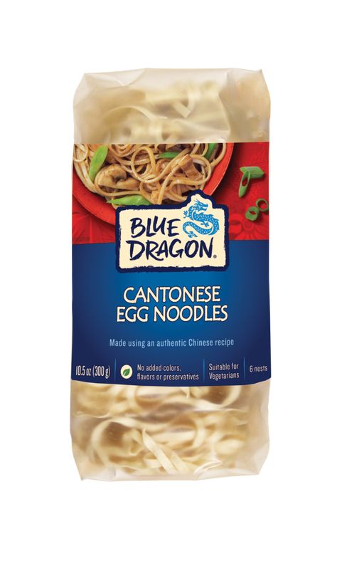 Blue Dragon Cantonese Egg Noodles No artificial flavors, colors or preservatives For recipe ideas visit BlueDragon.com Yard House Garlic Noodles Recipe, Dragon Recipe, Vegetarian Stir Fry Sauce, Dragon Noodles, Garlic Noodles Recipe, Vegetarian Stir Fry, Authentic Chinese Recipes, Garlic Noodles, Asian Inspired Dishes