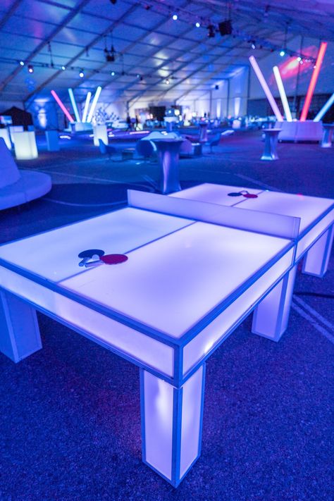 Corporate Holiday Party Decorations, Futuristic Bar, Futuristic Party, Futuristic Decor, Winter Party Themes, Carnival Holiday, Corporate Events Decoration, Corporate Holiday Party, Light Tunnel