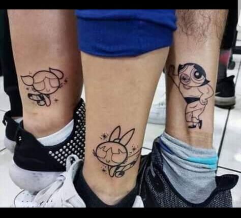 Siblings Tattoo For 3, Sibling Tattoos For 3, Matching Friendship Tattoos, Matching Friend Tattoos, Floral Thigh Tattoos, Cute Hand Tattoos, Sibling Tattoos, Friendship Tattoos, 20 Dollars