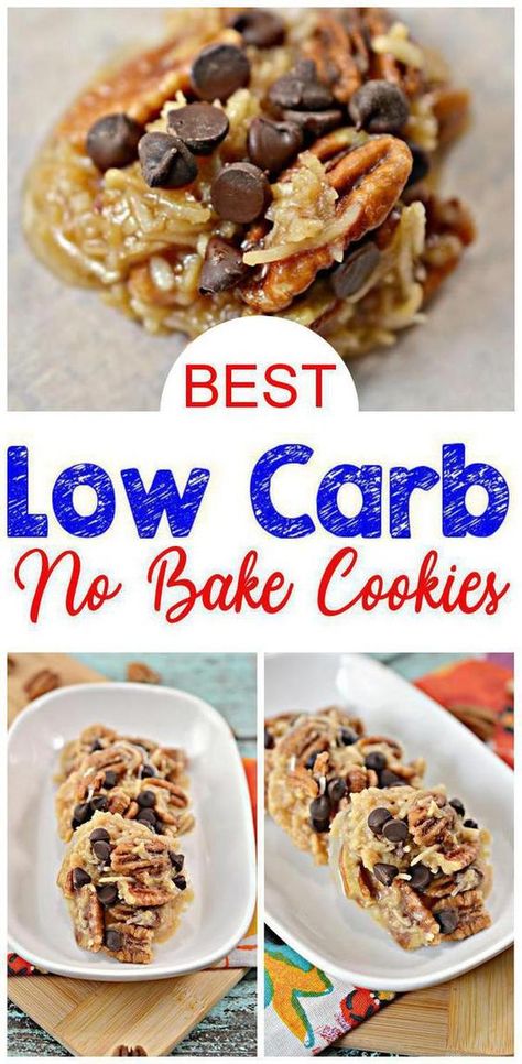 No Bake Keto Cookies, Keto Caramel, Low Carb Desserts Easy, Fridge Food, Snacks Sweet, Low Carb Backen, Cookies Homemade, Baked Caramel, Keto Cookie Recipes