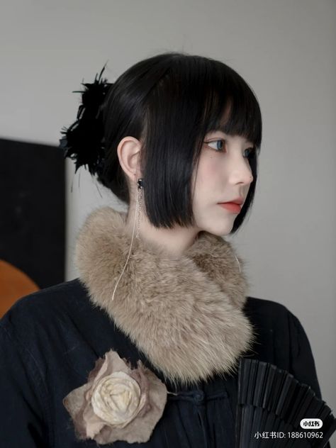 Hime Cut Ponytail, Hime Haircut No Bangs, Hime Hairstyle, Hime Haircut, Japan Hairstyle, Haircut Ideas Trendy, Geisha Hair, Hime Cut, Hairstyle Ideas Easy