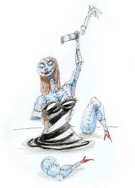 Sally - Tim Burton Art Of Tim Burton, Tim Burton Sketches, Tim Burton Artwork, Tim Burton Personajes, Tim Burton Drawings, Tim Burton Batman, Tim Burton Characters, Batman Concept, Tim Burton Style