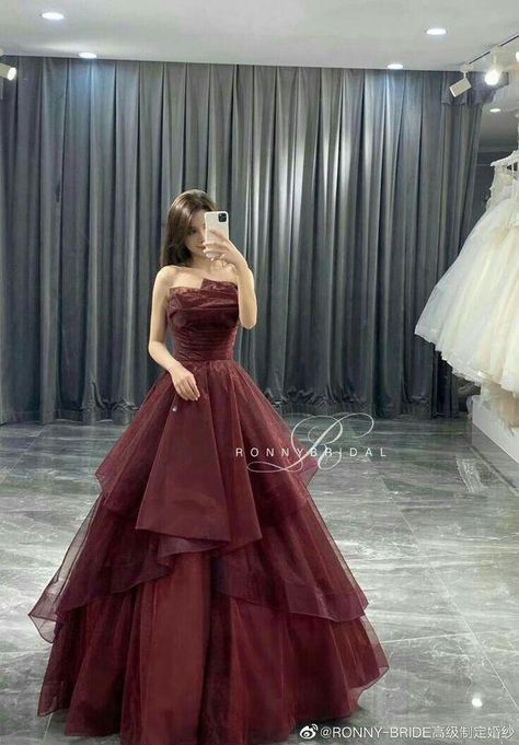 Asian Prom Dress, Debut Gowns, Debut Dresses, Gowns Dresses Elegant, 파티 드레스, Best Winter Outfits, Womens Outfits, Princess Ball Gowns, Prom Dress Inspiration