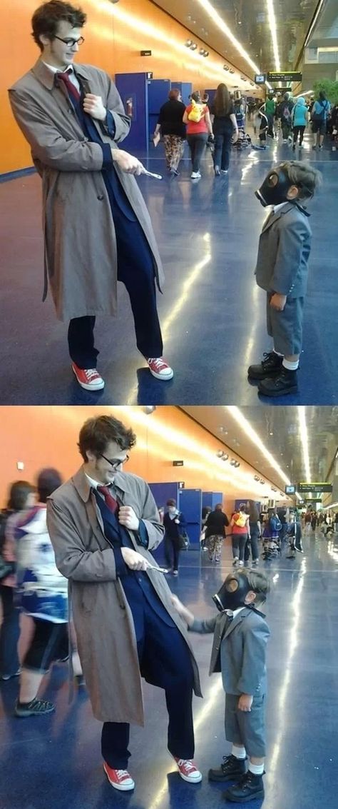 Doctor Who cosplay Tenth Doctor Cosplay, Are You Winning Son, Mummy Cosplay, Doctor Who Costume, The Empty Child, Lonely Child, Doctor Who Costumes, Doctor Who Cosplay, Awesome Costumes