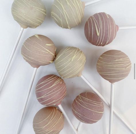 Boho Theme Cake Pops, Blush Pink Cake Pops, Mauve Cake Pops, Boho Rainbow Cakepops, Mauve Dessert Table, Dusty Rose Cake Pops, Boho Birthday Treats, Boho Themed Dessert Table, Neutral Color Cake Pops