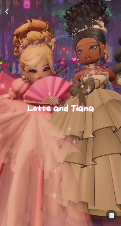 Princess And The Frog Royale High, Royale High Cinderella, Royal High Fairytale, Princess Royale High Outfits, Royal High Disney Princess, Moana Royale High, Elsa Royale High, Royale High Princess Peach, Poison Ivy Royale High