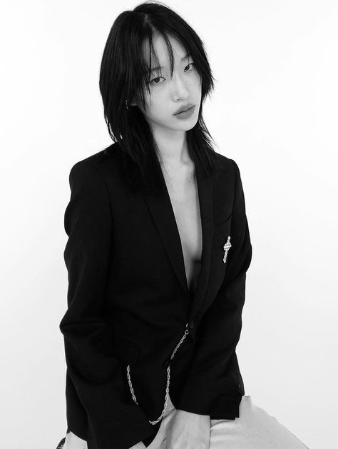 Sora Choi, A Woman, Black And White, White, Black