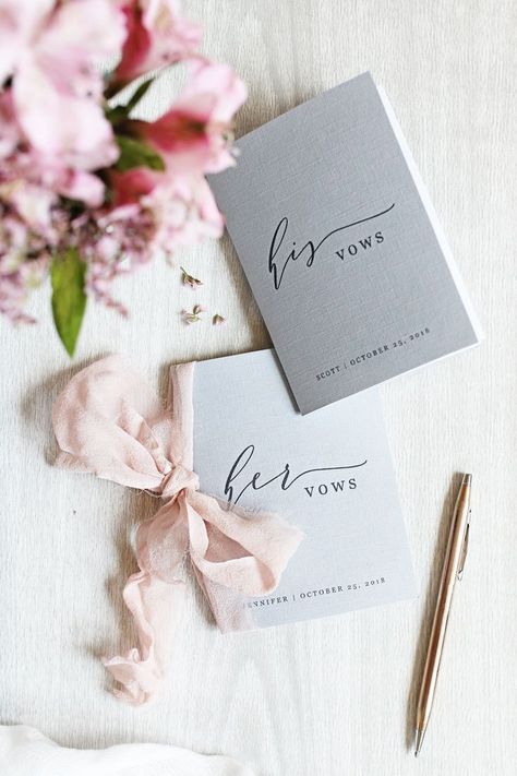 diy vow books Diy Wedding Vows, Wedding Booklet, Vow Booklet, Wedding Vow Books, Vow Books, Wedding Vow, Vow Book, Wedding Speech, 자수 디자인