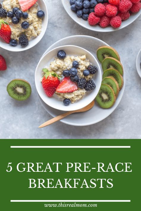 5 Great Pre-race Breakfasts for runners. Pre Race Breakfast, Best Pre Workout Breakfast, Spartan Race Training Meal Plan, What To Eat Before A Run Race Day, Half Marathon Nutrition Race Day, Running Nutrition, Low Calorie Lunches, Low Calorie Breakfast, Ketogenic Diet For Beginners