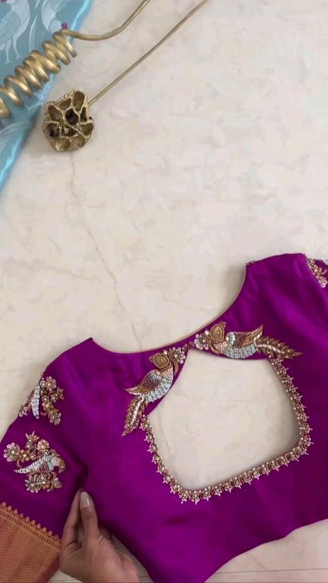 Basic Blouse Designs, Green Blouse Designs, Blue Blouse Designs, Latest Bridal Blouse Designs, Blouse Designs Catalogue, Latest Blouse Designs Pattern, Traditional Blouse Designs, Latest Model Blouse Designs, Cutwork Blouse Designs