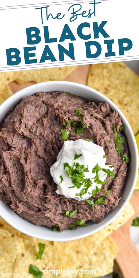 Homemade Black Bean Dip, Black Bean Dip Recipes, Black Bean Dip Recipe, Bean Dip Recipe, Condiments Recipes, Bean Dip Recipes, Black Bean Dip, Pepper Hummus, Fruit Dips Recipes