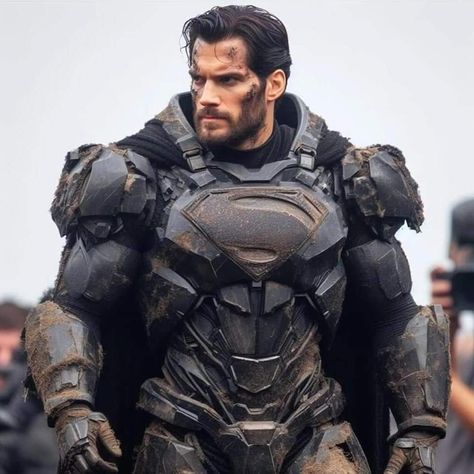 Superman Armor, Kryptonian Armor, Injustice 2 Superman, Zack Snyder Justice League, Superman Suit, Superman Henry Cavill, Armor Suit, Avenger Artwork, Dc Superman