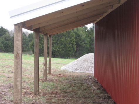 Lean To Off Garage, Barn Lean To Addition, Pole Barn Lean To, Lean To Off Shed, Shed Lean To Addition, Deck Extension, Container Workshop, Sheep Barn, Hot Tub Pergola