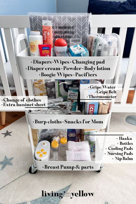 Diaper Cart, Newborn Organization, Perlengkapan Bayi Diy, White Chocolate Macadamia Nut, Plant Based Food, Baby Nursery Organization, Clif Bars, Baby Room Organization, Baby Storage