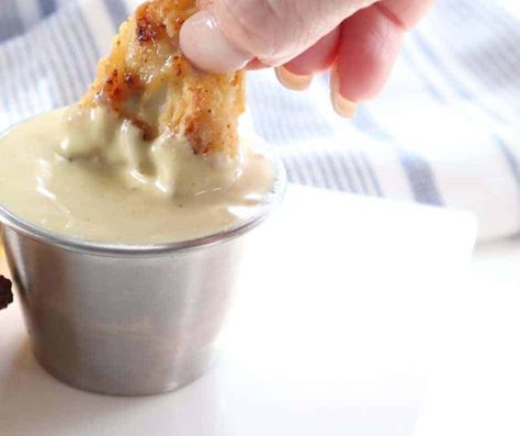 Kfc Sauce, Honey Mustard Sauce Recipe, Copycat Kfc, Cream Sauces, Homemade Chicken Tenders, Kfc Chicken Recipe, Compound Butters, Honey Mustard Recipes, Honey Mustard Dipping Sauce