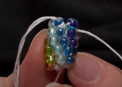 How to crochet a bead rope. Bead Rope, Bead Crochet Rope, Crochet Rope, Beading Techniques, Beaded Rope, Beaded Crafts, Bead Crochet, Beads And Wire, Beading Tutorials