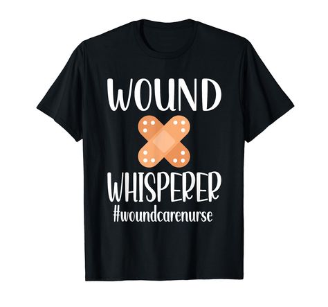 PRICES MAY VARY. Solid colors: 100% Cotton; Heather Grey: 90% Cotton, 10% Polyester; All Other Heathers: 50% Cotton, 50% Polyester Imported Pull On closure Machine Wash Perfect choice to show appreciation for wound care nurses. Funny wound care nursing idea for a wound care nurse or a registered nurse. Great idea for the graduation of a wound nursing student or for a wound nurse squad. Lightweight, Classic fit, Double-needle sleeve and bottom hem Wound Nurse, Wound Care Nurse, Wound Care Nursing, Wound Care, Nursing Student, Nurse Shirt, Registered Nurse, Nursing Tshirts, Nursing Shirts