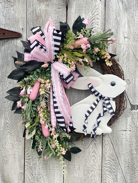 Pink Wreaths, White Wreaths, Spring Grapevine Wreath, Plain Wreaths, Black Wreath, Pink Wreath, Grapevine Wreaths, Door Wreaths Diy, White Wreath