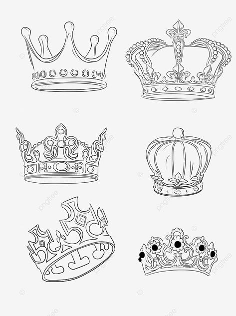 black and white,vector,crown,retro,cutout,hand painted,cartoon,crown clipart,cartoon clipart,vector clipart,black clipart,white clipart,retro clipart Black And White Crown, King Crown Drawing, Crown Clip Art, Crows Drawing, King Drawing, Crown Illustration, Queen Drawing, Crown Drawing, Crown Tattoo Design