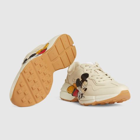 Gucci Rhyton, Disney Sneakers, Sneakers Gucci, Urban Shoes, Gucci Sneakers, Sneaker Shoes, Diaper Backpack, Casual Backpack, Luxury Bags