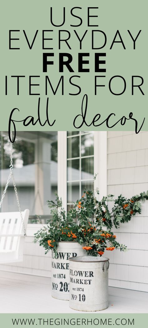 Free Fall Decor Ideas, Cheap Outdoor Fall Decor, Free Fall Decor, Fall Porch Ideas Cheap, Cheap Fall Porch Decor Ideas, Diy Projects For Fall, Cheap Fall Decor, Kitchen Wreath, Front Door Wreaths