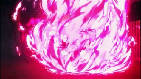 Pink Powers Gif, Pink Magic Powers, Anime Telekinesis Gif, Anime Fire Magic Gif, Anime Lightning Magic Gif, Blood Art, Fire Powers, Fantasy Concept Art, Anime Background