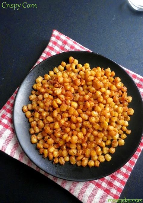 how to make crispy corn Toasted Corn Kernels, Crispy Corn Recipe, Toasted Corn, Crispy Corn, Cake Recipes For Kids, Boxes Ideas, Quick Bites, Baby Corn, Corn Snacks