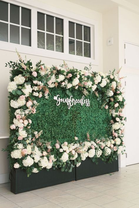 Wedding Photo Walls, Greenery Backdrop, Greenery Wall, Flower Wall Wedding, Grass Wall, Light Backdrop, Flower Wall Backdrop, Wedding Wall, Engagement Decorations