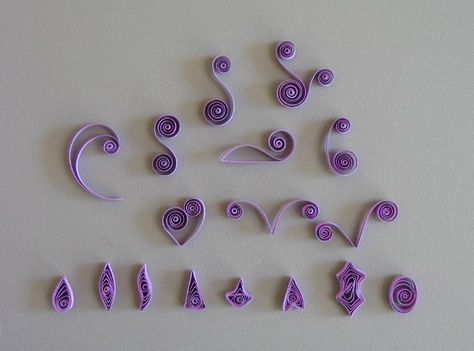 Simple Quilling, Quilling Cake, Quilling Instructions, Paper Quilting, Knitting 101, Arte Quilling, Paper Quilling Tutorial, Paper Quilling Patterns, Quilled Paper Art