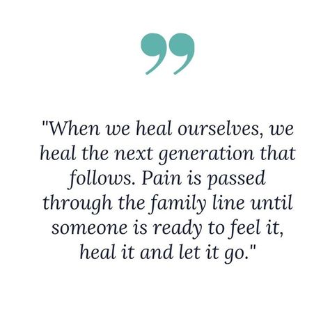 Pain is passed through the family line until someone is ready to feel it, heal it and let it go. Childhood Healing, Generational Healing, Ancestral Healing, Pinterest Download, Authentic Living, Mental And Emotional Health, Healing Quotes, Healing Journey, Family Quotes